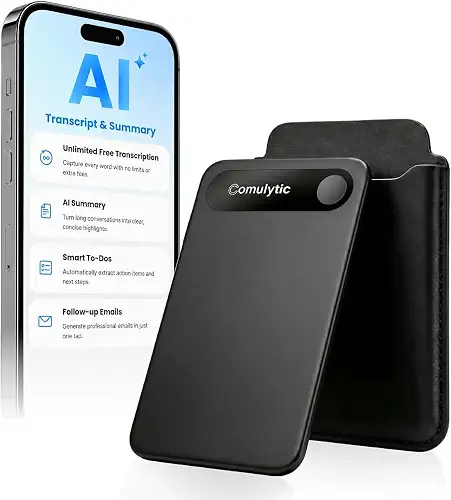 Comulytic Note Pro AI Voice Recorder, AI Meeting Recorder and Note Taker