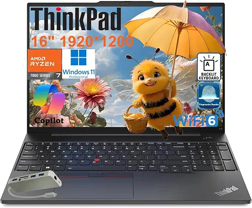 Lenovo ThinkPad E16 · Ryzen 7 7735HS · 32 Go