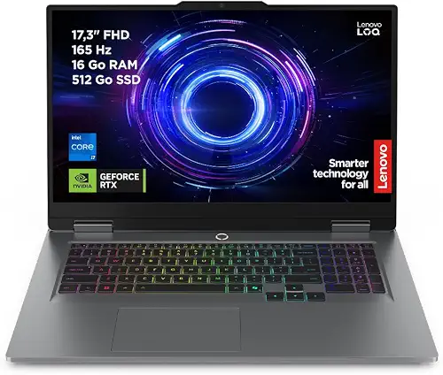 Lenovo LOQ · Core i7 13650HX · 16 Go
