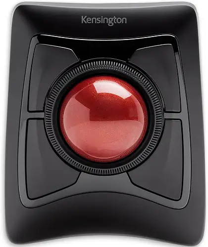 Kensington Expert Wireless Trackball Mouse (K72359WW) Black, 3.5" x 6.1" x 8"