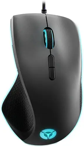 Lenovo Legion M500 RGB Gaming Mouse, Up to 16000 DPI 50G 400Ips, 7 Programmable Buttons, 3
