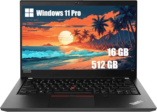 Lenovo ThinkPad T14 · Core i7 10610U · 16 Go