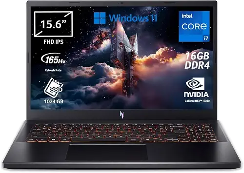 Acer Nitro V 15 · Core i7 13620H · 16 Go