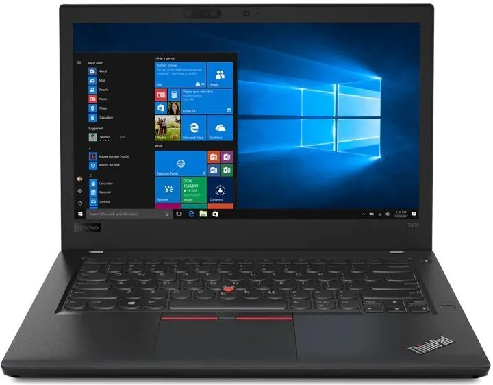 Lenovo ThinkPad T480 · Core i5 8350U · 8 Go