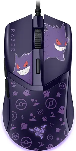Razer Cobra Wired Gaming Mouse, 58g Lightweight, Pokemon Gengar Edition
