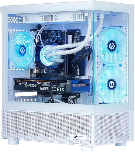 NINGMEI Prebuilt Gaming PC – Ryzen 7 5700X, RTX 5060