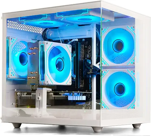 suevery Pre Built Gaming PC Bundle RTX 3050 – Ryzen 5, RTX 3050