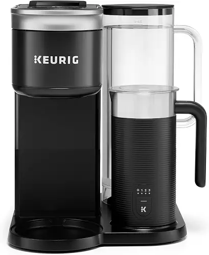 Keurig K-Café SMART Single Serve Coffee Maker with WiFi Compatibility, Latte and Cappuccino