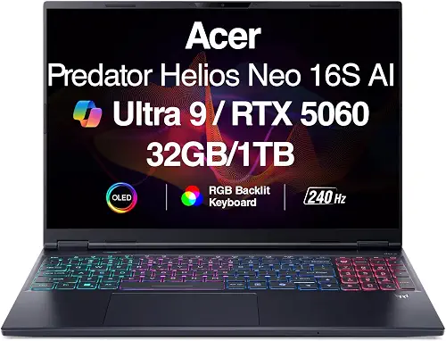 Acer Predator · Core Ultra 9 275HX · 32 Go
