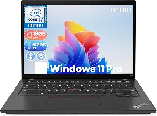 Lenovo ThinkPad T14 · Core i7 10510U · 16 Go