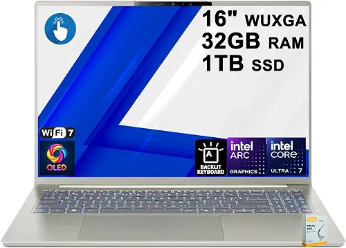 Acer Swift 16 · Core Ultra 7 355 · 32 Go