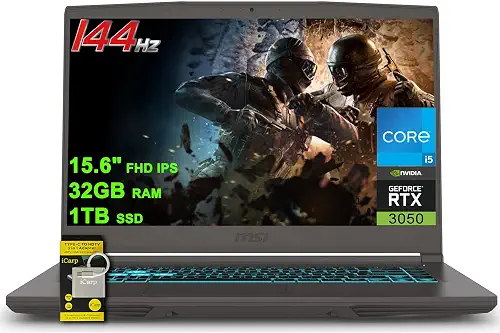 MSI Portable · Core i5 13420H · 32 Go
