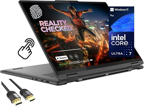 Lenovo Yoga 7i · Core Ultra 7 155U · 16 Go
