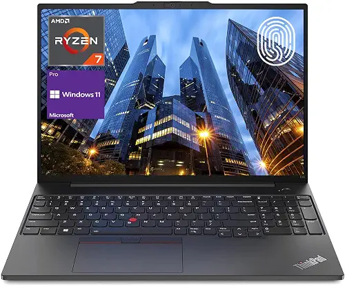 Lenovo ThinkPad E16 · Ryzen 7 7730U · 16 Go